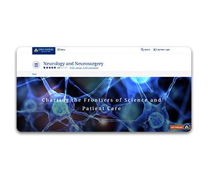 Johns Hopkins Neurology - main banner cover