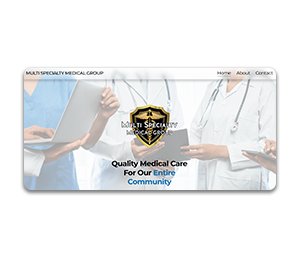 Multi-Specialty Medical Group - main banner cover