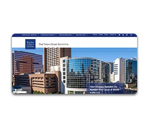 Texas Heart Institute - main banner cover